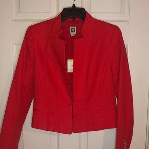 Coral Anne Klein blazer